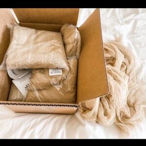 Gold Cheesecloth table runners